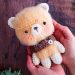 PDF Crochet Furry Teddy Bear Amigurumi Free Pattern 75x75