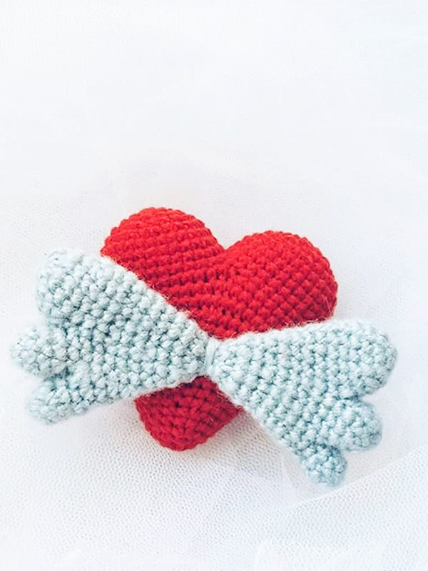 PDF Crochet Valentine Heart Amigurumi Free Pattern 3