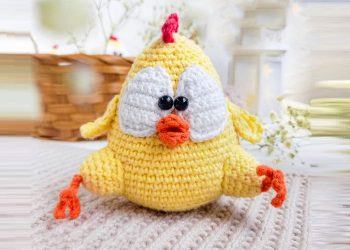 PDF Crochet Yellow Chick Amigurumi Free Pattern
