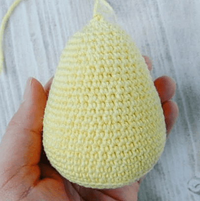 PDF Crochet Yellow Chick Amigurumi Free Pattern Body