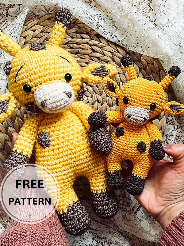 PDF Cute Giraffe Amigurumi Crochet Free Pattern 01