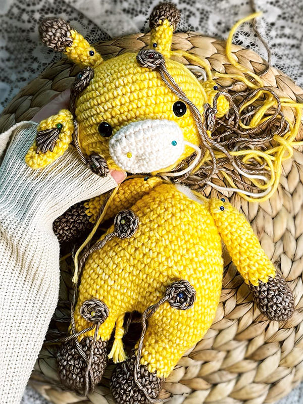 PDF Cute Giraffe Amigurumi Crochet Free Pattern Assembly