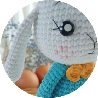 Crochet Bunny PDF Amigurumi Free Pattern Ears