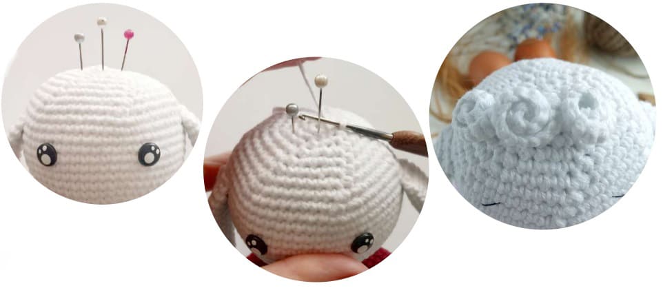 Crochet Bunny PDF Amigurumi Free Pattern Hairstyle