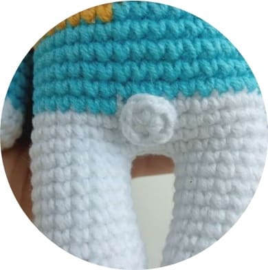 Crochet Bunny PDF Amigurumi Free Pattern Tail