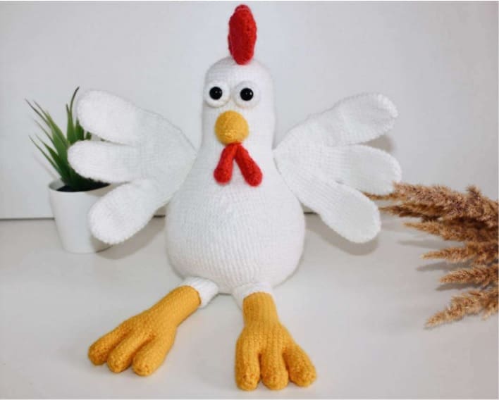 Crochet Chicken PDF Amigurumi Free Pattern 24