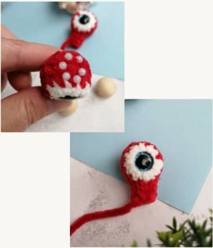 Crochet Crab PDF Amigurumi Free Pattern Eye Leg