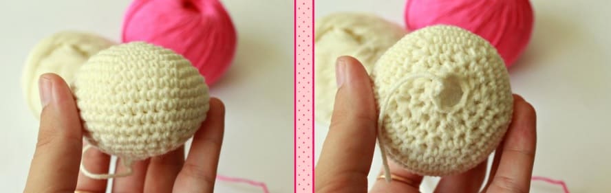 Crochet Cute Bunny PDF Amigurumi Free Pattern Head