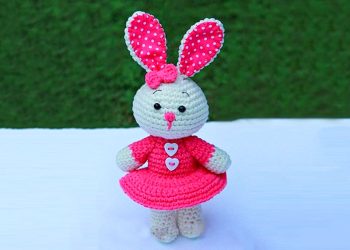 Crochet Cute Bunny PDF Amigurumi Free Pattern- thumb