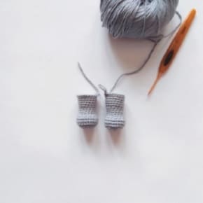 Crochet Cute Cat Jeremy PDF Amigurumi Free Pattern Legs 2