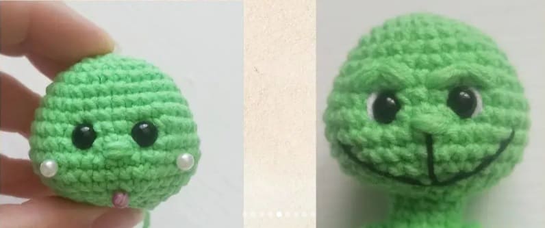 Crochet Grinch PDF Amigurumi Free Pattern 3