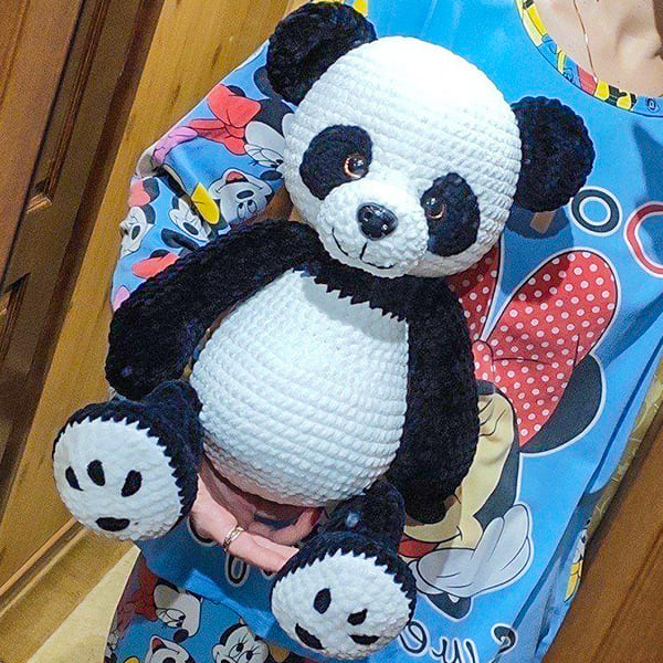 Crochet Panda PDF Amigurumi Free Pattern 6