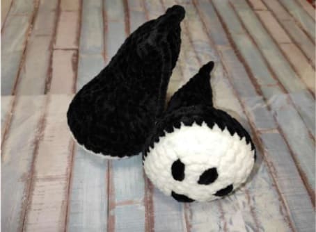 Crochet Panda PDF Amigurumi Free Pattern Lower Legs 2