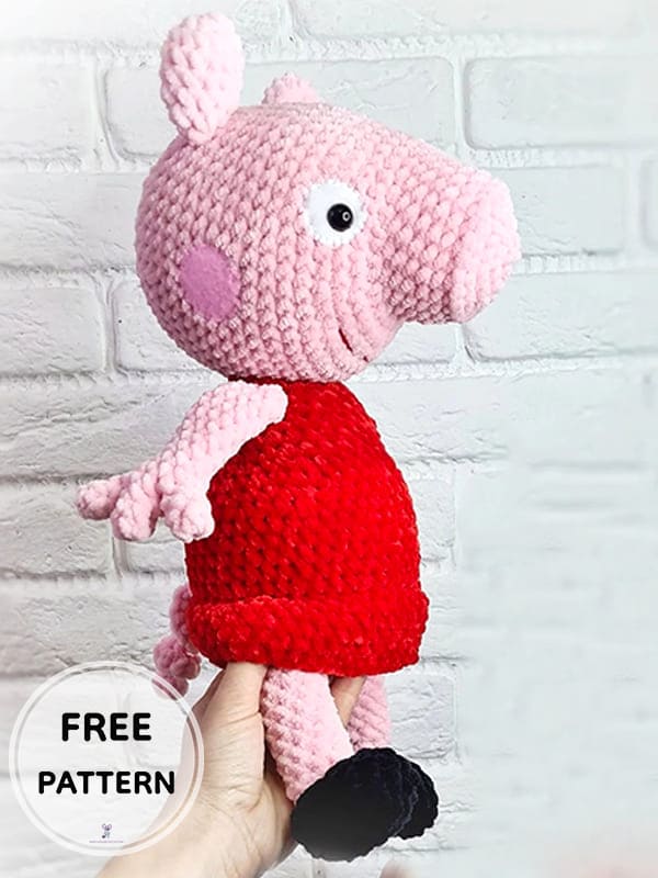 Crochet Peppa Pig PDF Amigurumi Free Pattern