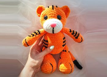 Crochet Plush Tiger PDF Amigurumi Free Pattern