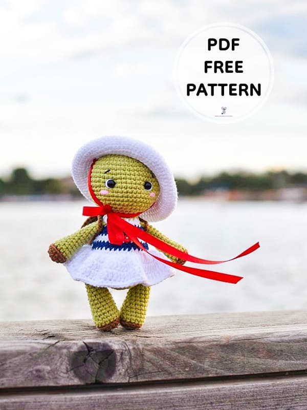 Crochet Turtle PDF Amigurumi Free Pattern