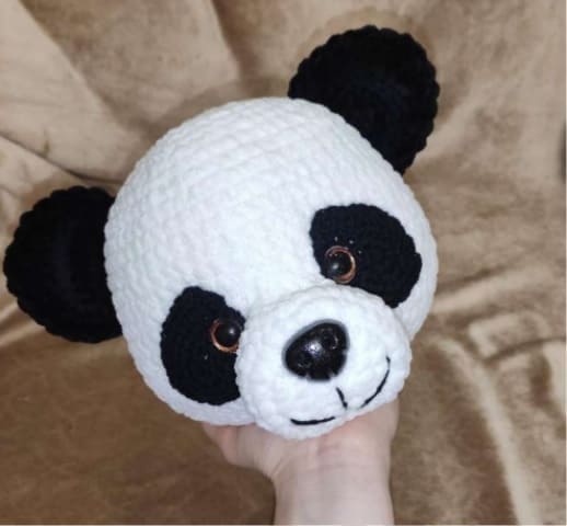 PDF Croche Panda Receita De Amigurumi Gratis Cabeca