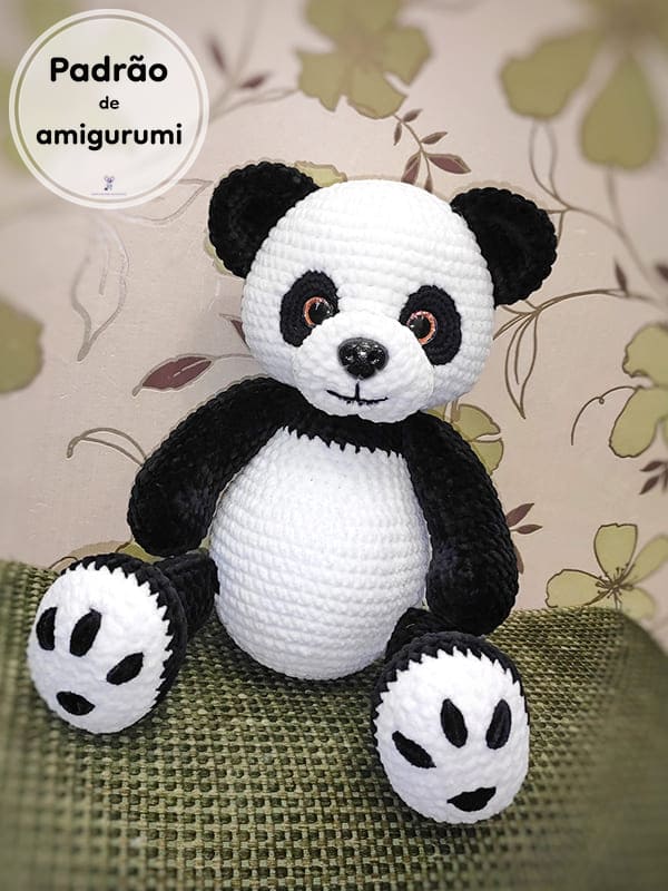 PDF Croche Panda Receita De Amigurumi Gratis