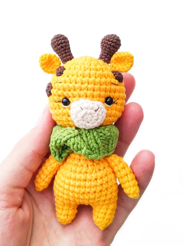 PDF Croche Pequena Girafa Receita De Amigurumi Gratis 3
