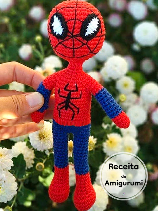 PDF Croche Pequeno Homem Aranha Receita De Amigurumi Gratis