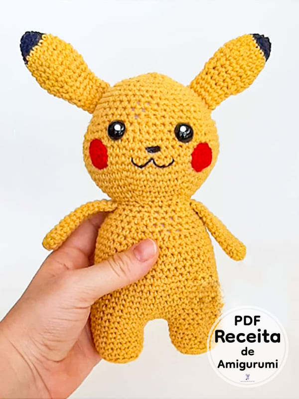 PDF Croche Pokemon Pikachu Receita De Amigurumi Gratis
