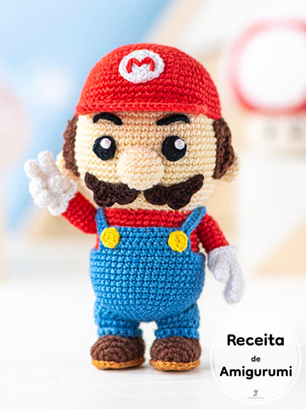PDF Croche Super Mario Receita De Amigurumi Gratis