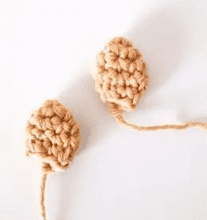 PDF Crochet Cute Deer Amigurumi Free Pattern Ears