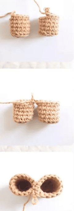 PDF Crochet Cute Deer Amigurumi Free Pattern Legs