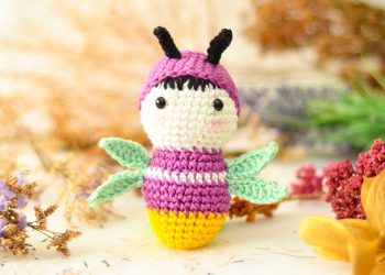 PDF Crochet Cute Firefly Amigurumi Free Pattern