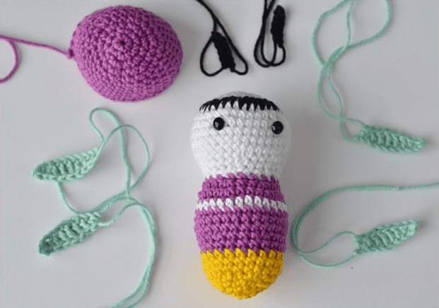 PDF Crochet Cute Firefly Amigurumi Free Pattern Antenna