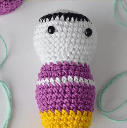 PDF Crochet Cute Firefly Amigurumi Free Pattern Hair