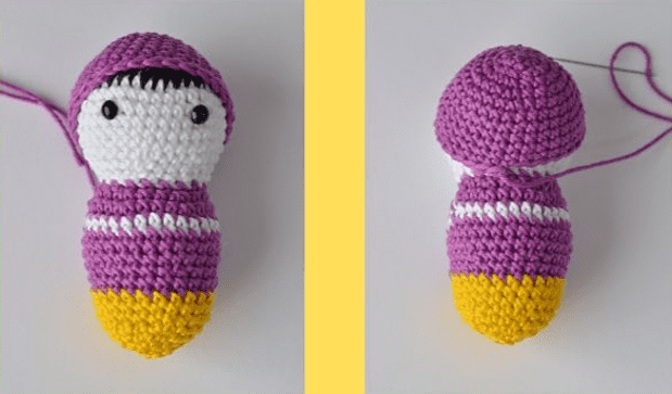 PDF Crochet Cute Firefly Amigurumi Free Pattern Hat2