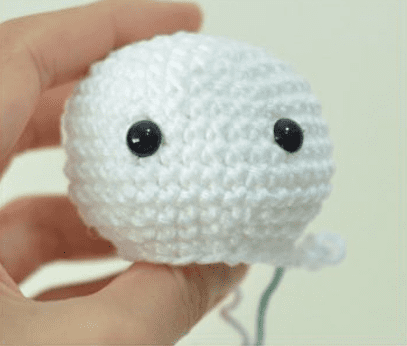 PDF Crochet Cute Firefly Amigurumi Free Pattern Head