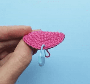 PDF Crochet Cute Flamingo Amigurumi Free Pattern Head1