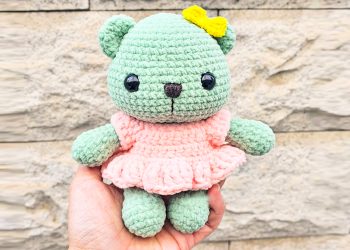 PDF Crochet Cute Plush Bear Amigurumi Free Pattern