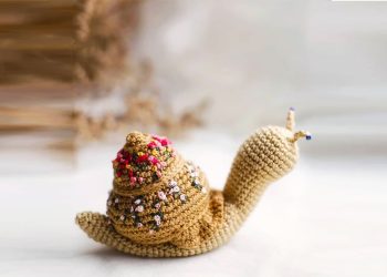 PDF Crochet Cute Snail Amigurumi Free Pattern