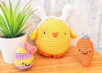 PDF Crochet Easter Chick and Friends Amigurumi Free Pattern