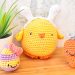 PDF Crochet Easter Chick And Friends Amigurumi Free Pattern 75x75