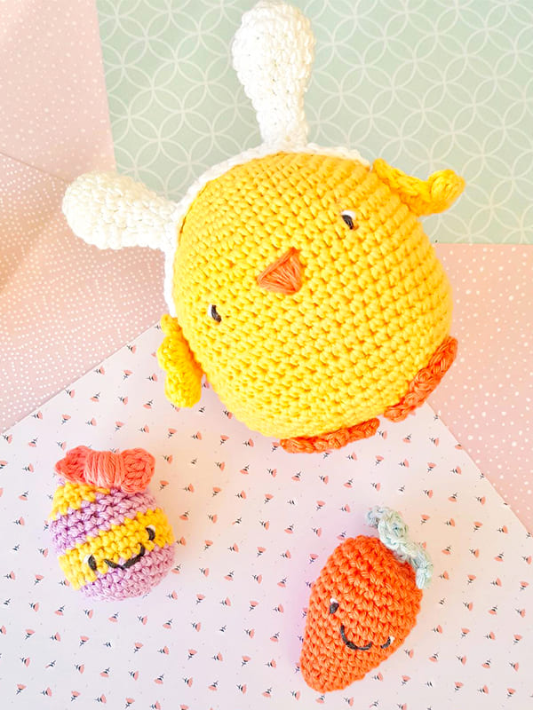 PDF Crochet Easter Chick And Friends Amigurumi Free Pattern02