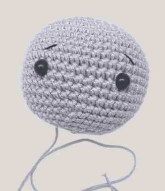 PDF Crochet Elephant Rattle Amigurumi Free Pattern Head
