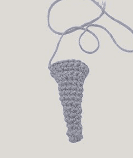 PDF Crochet Elephant Rattle Amigurumi Free Pattern Trunk