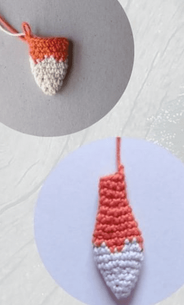 PDF Crochet Fox Keychain Amigurumi Free Pattern Tail 2