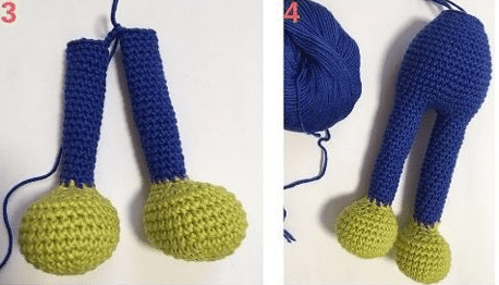 PDF Crochet Huggy Wuggy Amigurumi Free Pattern Body