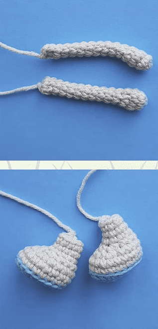PDF Crochet Little Bunny Amigurumi Free Pattern Legs Arms