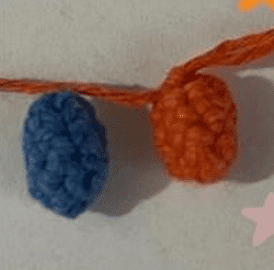 PDF Crochet Little Clown Amigurumi Free Pattern Leg1