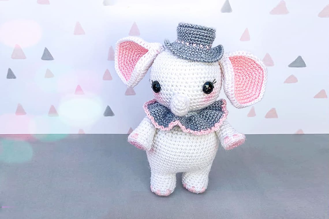 PDF Crochet Little Cute Elephant Amigurumi Free Pattern - 500+ PDF ...