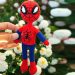 PDF Crochet Little Spiderman Amigurumi Free Pattern 75x75