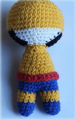 PDF Crochet Little Wolverine Amigurumi Free Pattern Assembly1