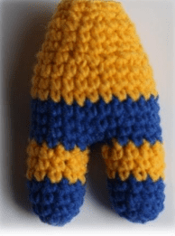 PDF Crochet Little Wolverine Amigurumi Free Pattern Body