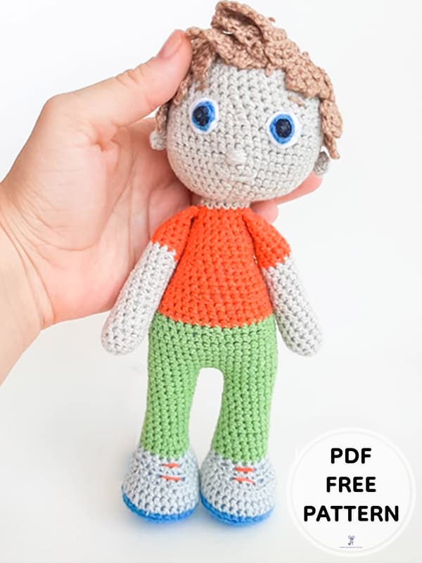 PDF Crochet PAW Patrol Alex Porter Amigurumi Free Pattern 1